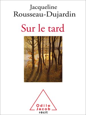 cover image of Sur le tard